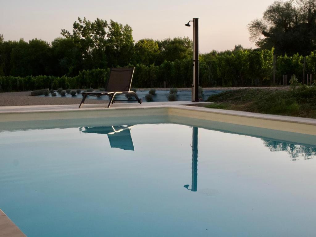 Gite Avec Piscine, Chateau De Lescours, St-Emilion Saint-Sulpice-de-Faleyrens Eksteriør billede