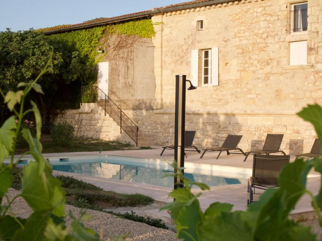 Gite Avec Piscine, Chateau De Lescours, St-Emilion Saint-Sulpice-de-Faleyrens Eksteriør billede