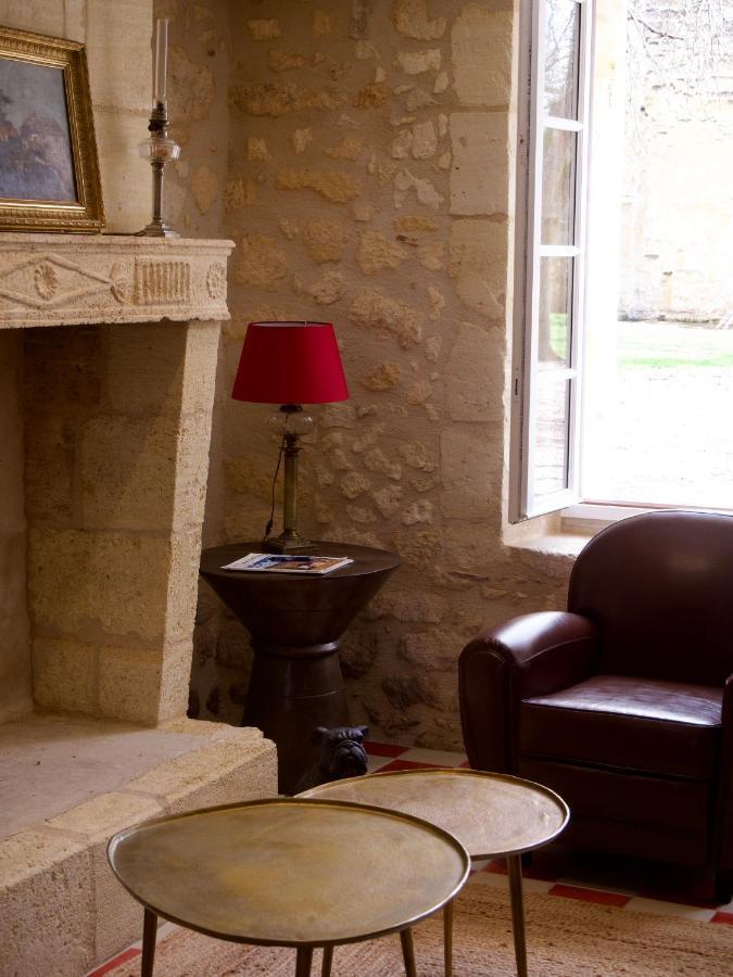 Gite Avec Piscine, Chateau De Lescours, St-Emilion Saint-Sulpice-de-Faleyrens Eksteriør billede